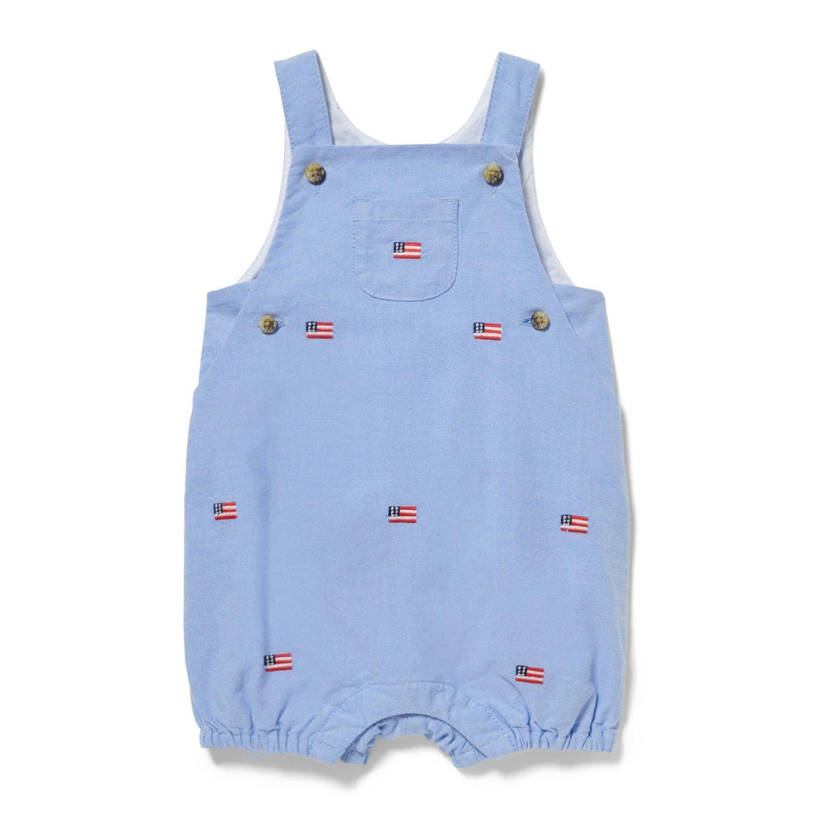Embroidered Oxford Shortall image number 0