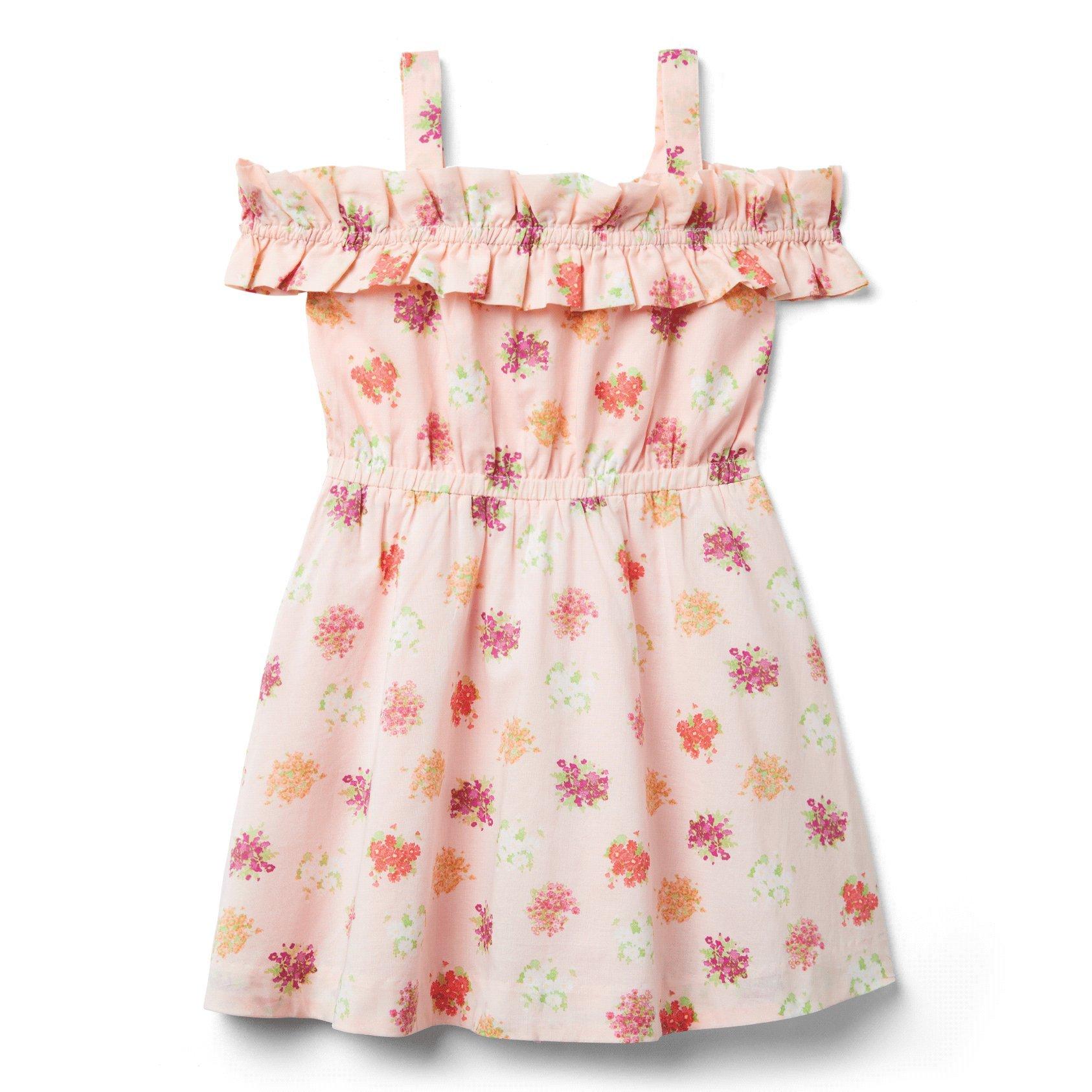 Floral Cold Shoulder Dress image number 0
