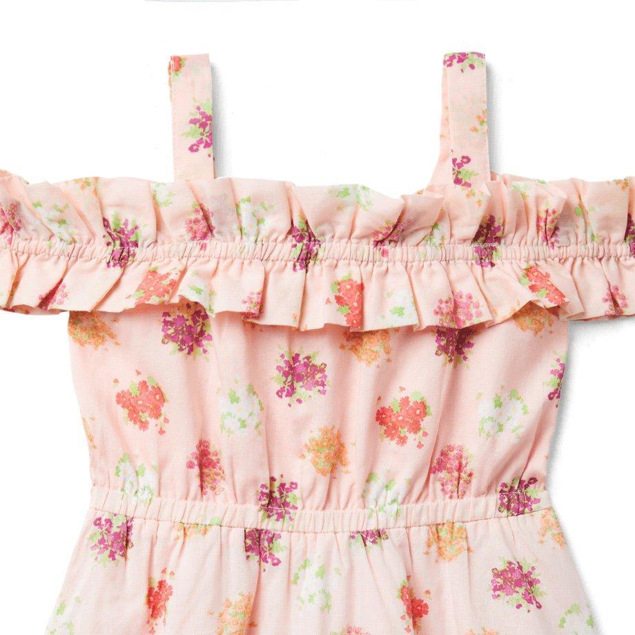 Floral Cold Shoulder Dress image number 2