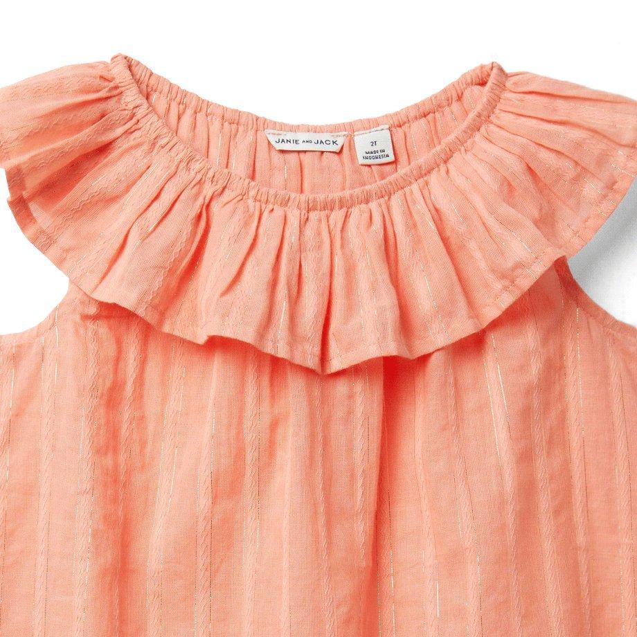 Striped Swim Cover-Up image number 1