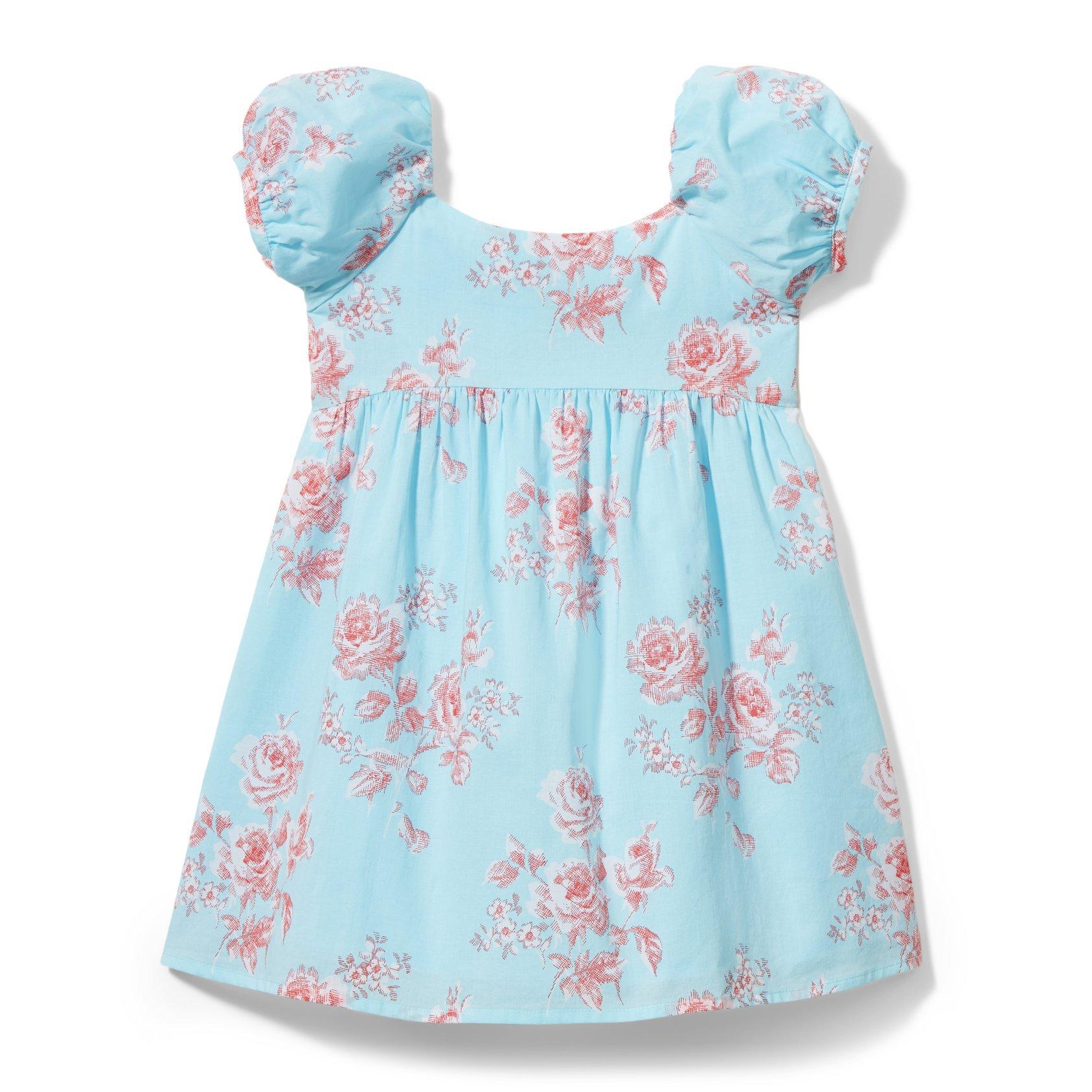 Puffed Sleeve Floral Dress image number 0