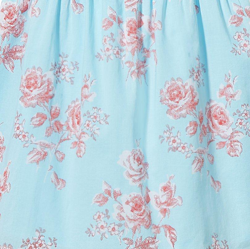 Puffed Sleeve Floral Dress image number 1