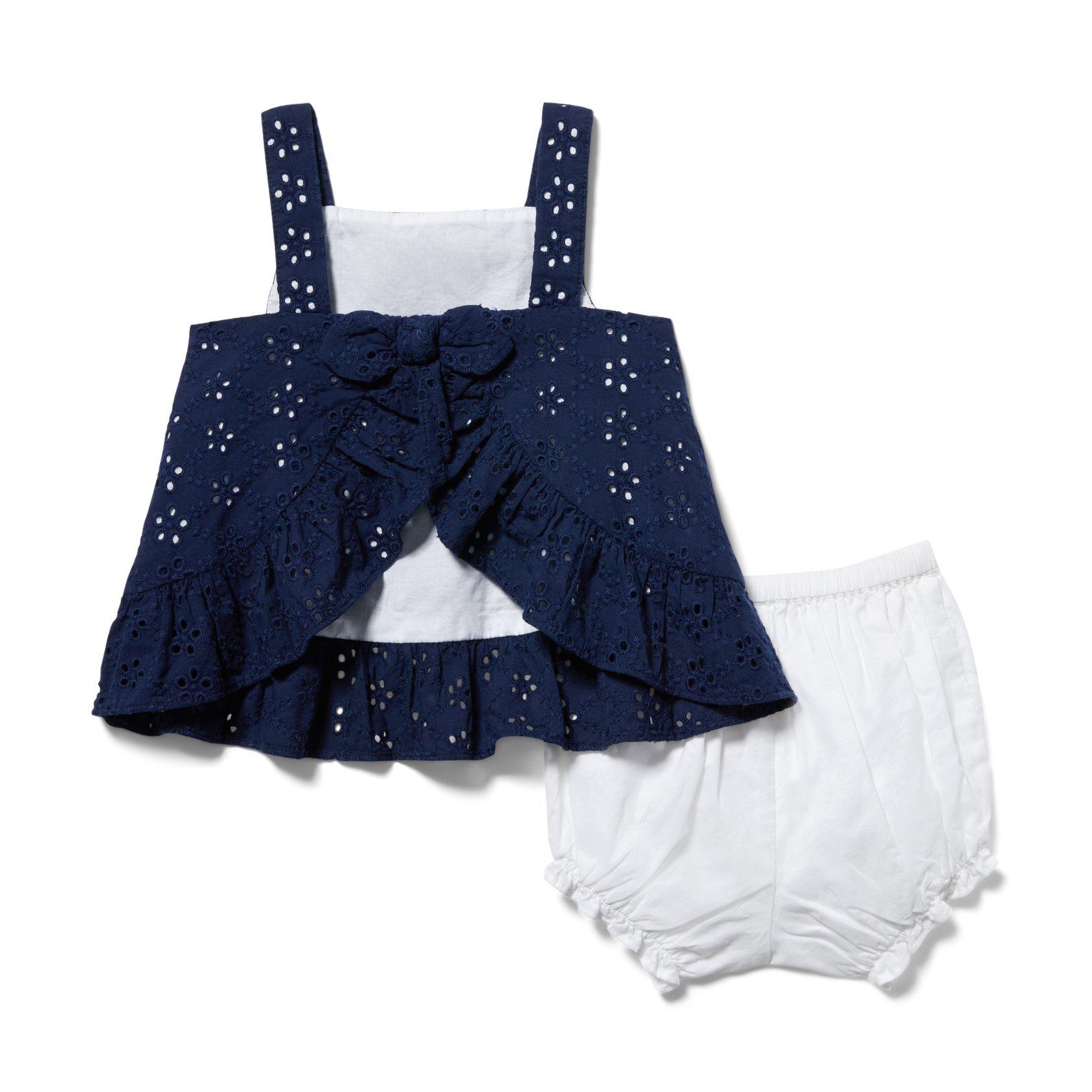 Baby Eyelet Matching Set image number 1