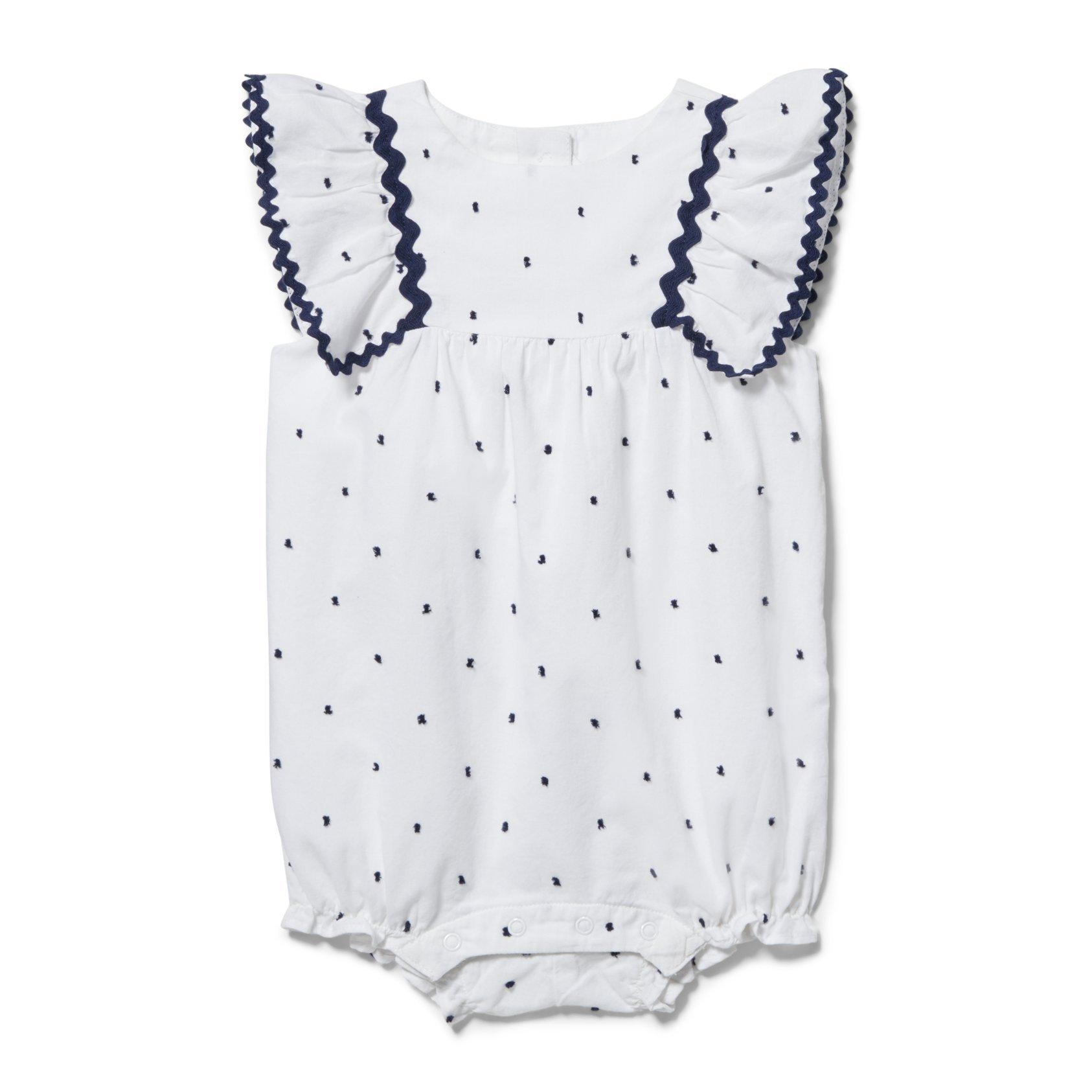 Baby Clip Dot Romper image number 0