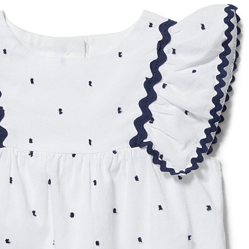 Baby Clip Dot Romper image number 1