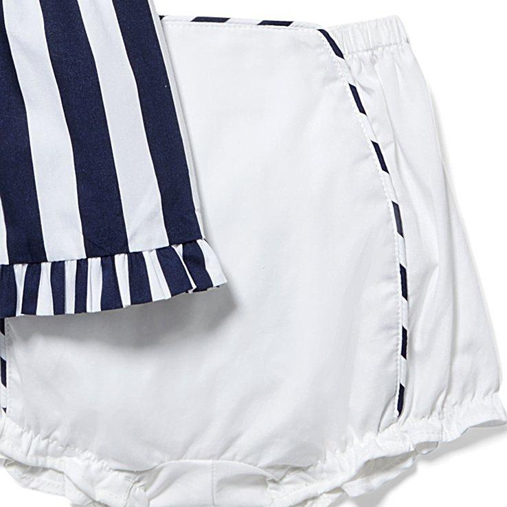 Baby Striped Matching Set image number 2