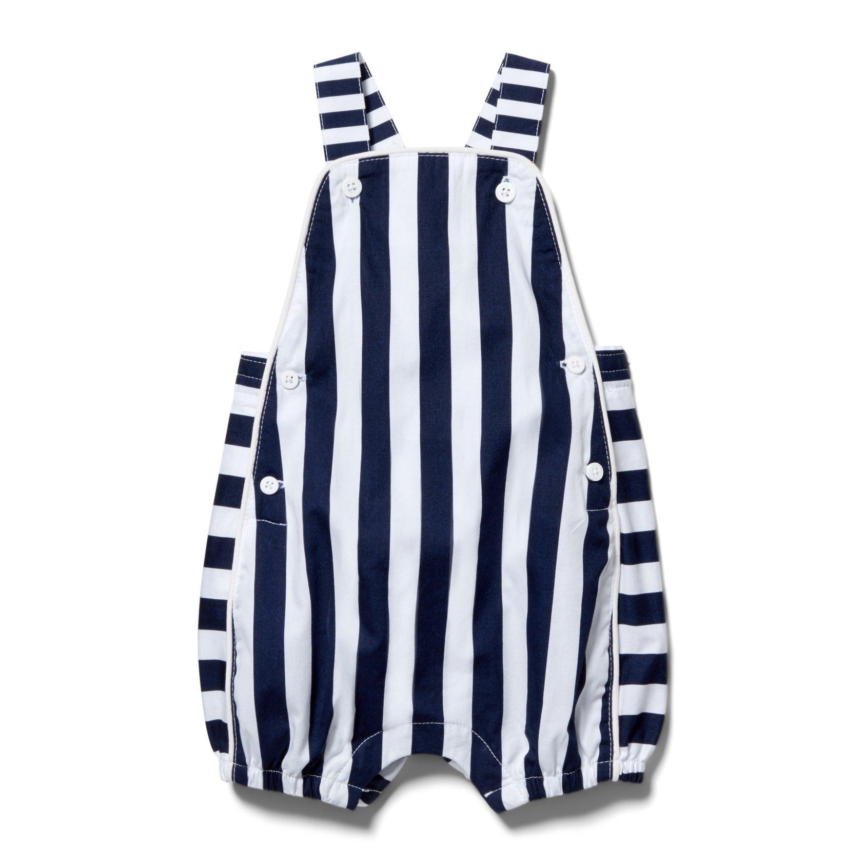 Baby Striped Overall image number 0