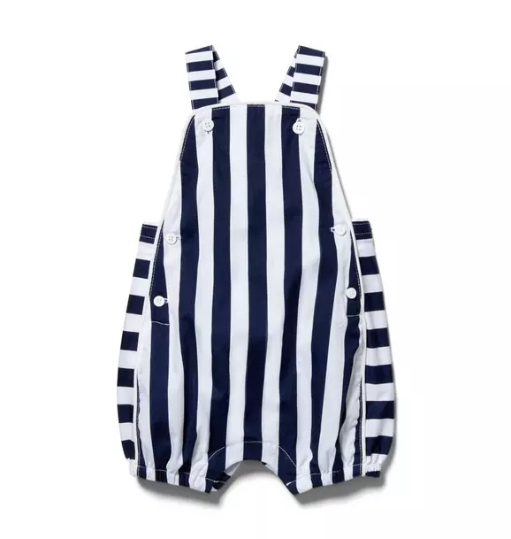 Baby Striped Overall image number 0