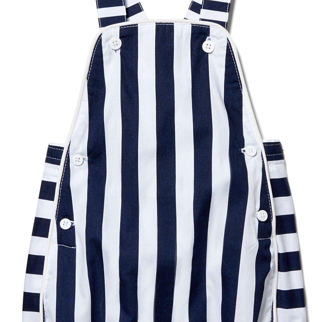 Baby Striped Overall image number 1