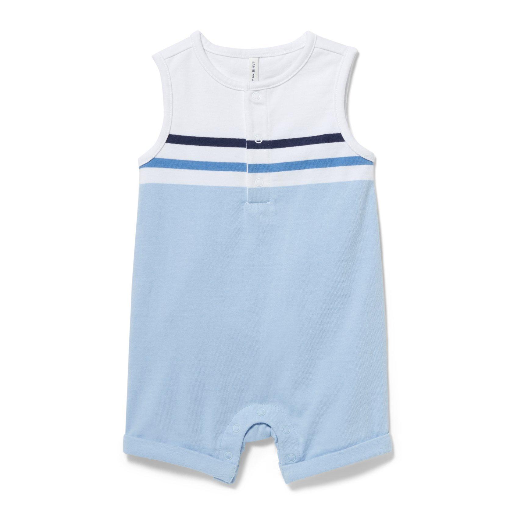 Baby Striped 1-Piece image number 0