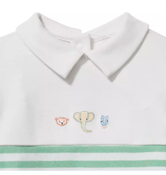 Baby Polo Romper image number 1