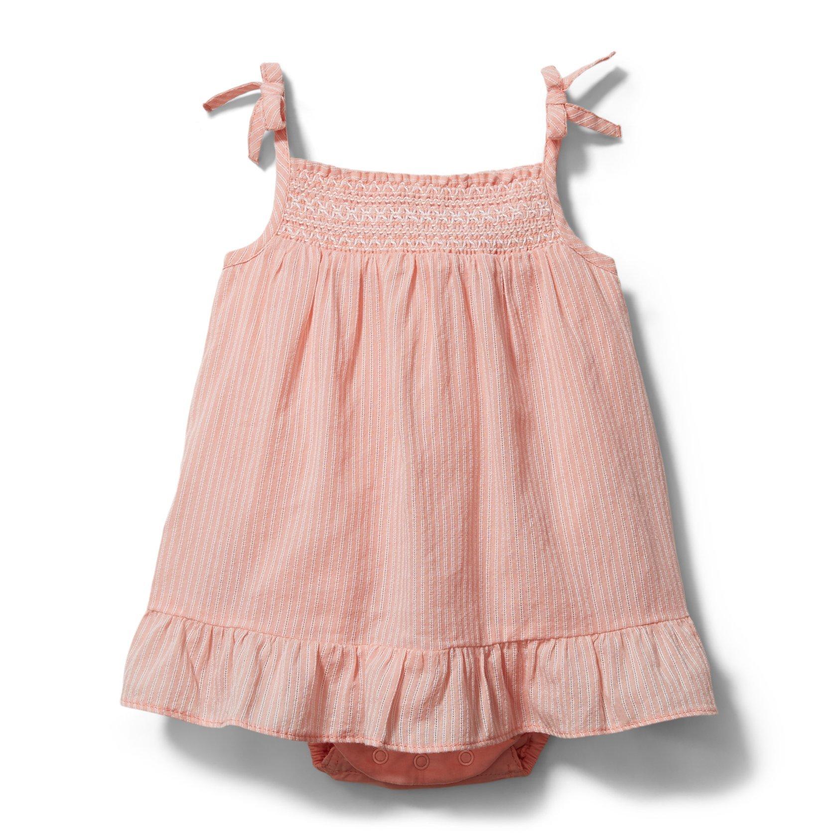 Baby Tiered Smocked Romper  image number 0