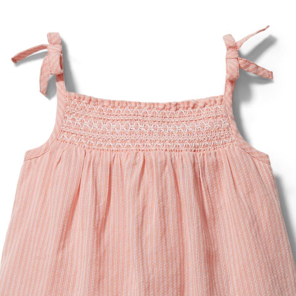 Baby Tiered Smocked Romper  image number 1