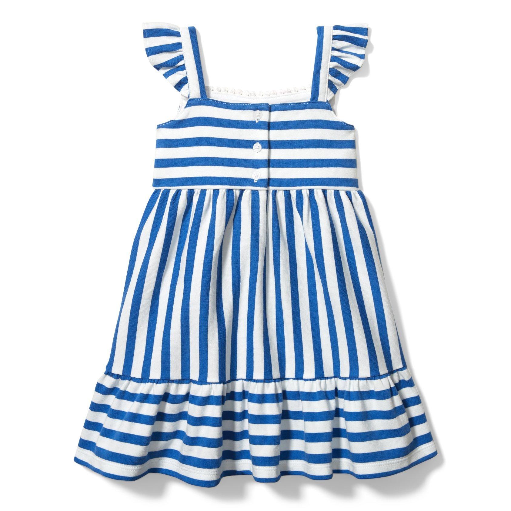 Striped Ruffle Dress image number 2