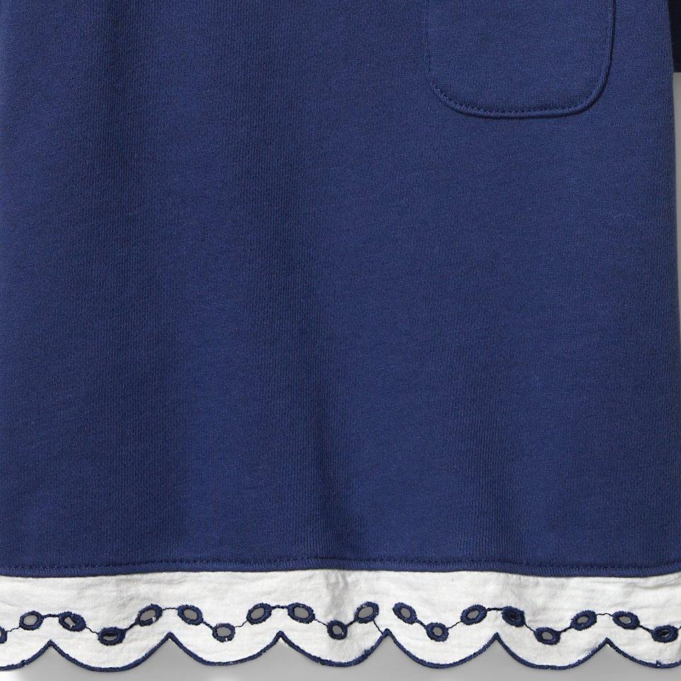 Eyelet French Terry Tee image number 1