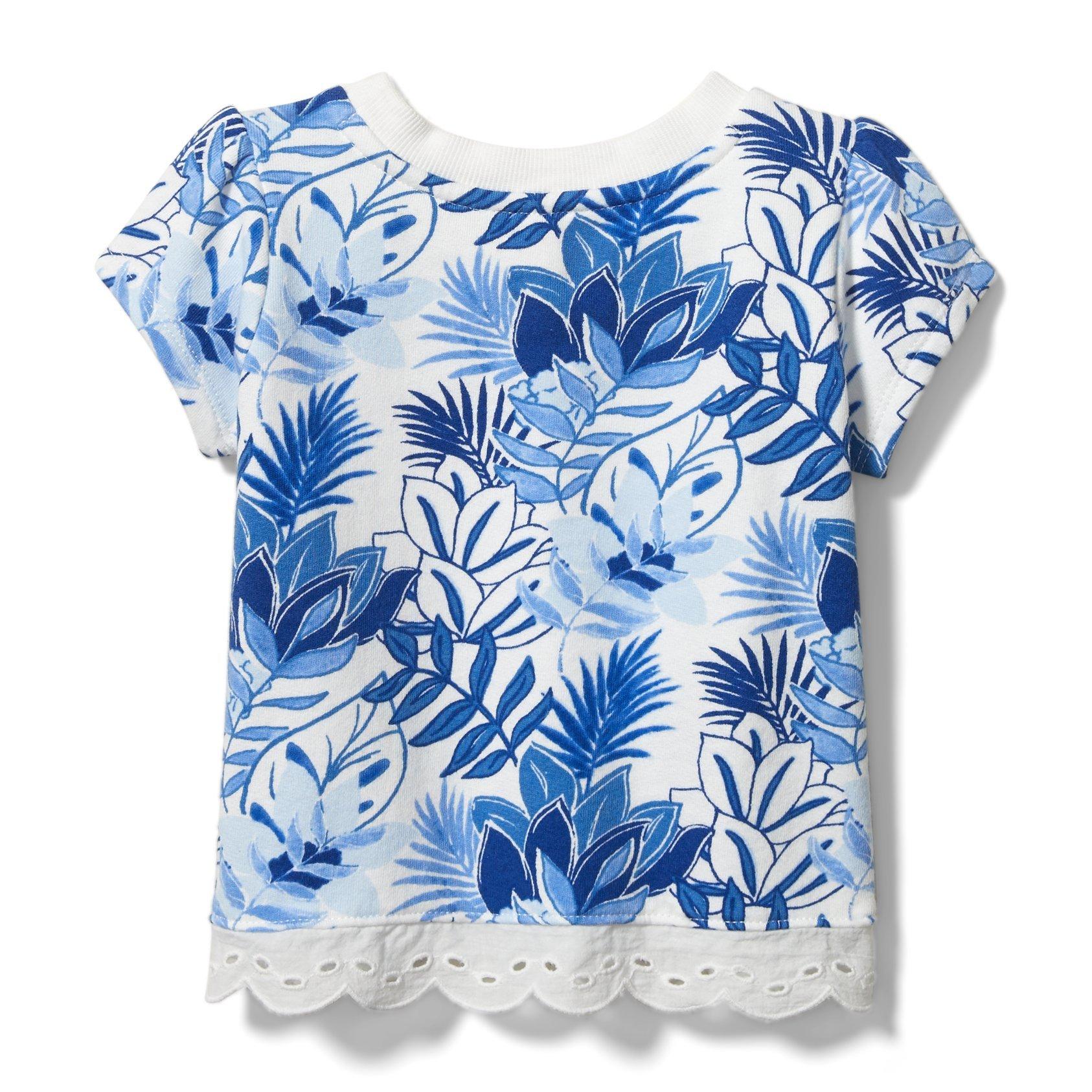 Floral French Terry Tee image number 2