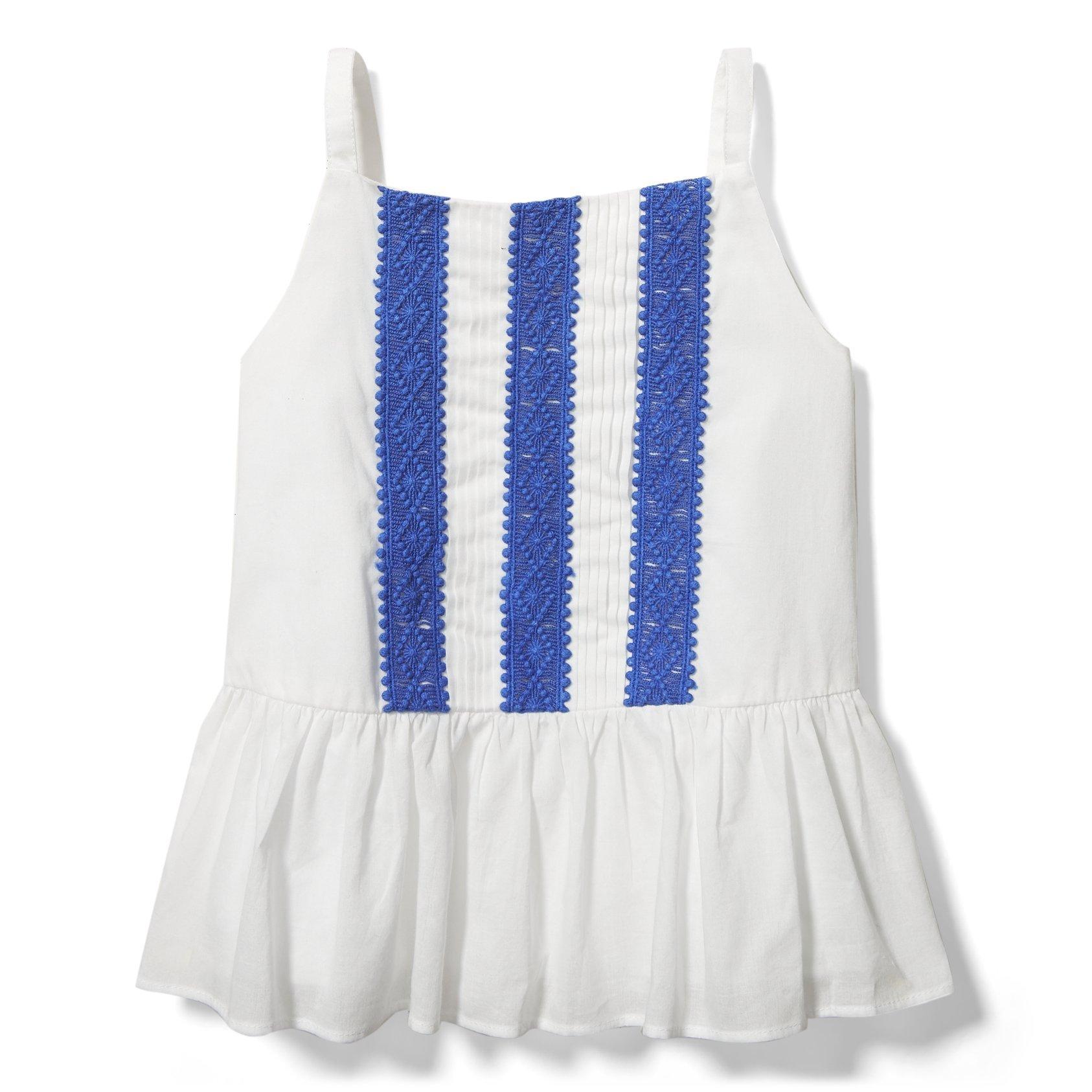 Crochet Peplum Top image number 0