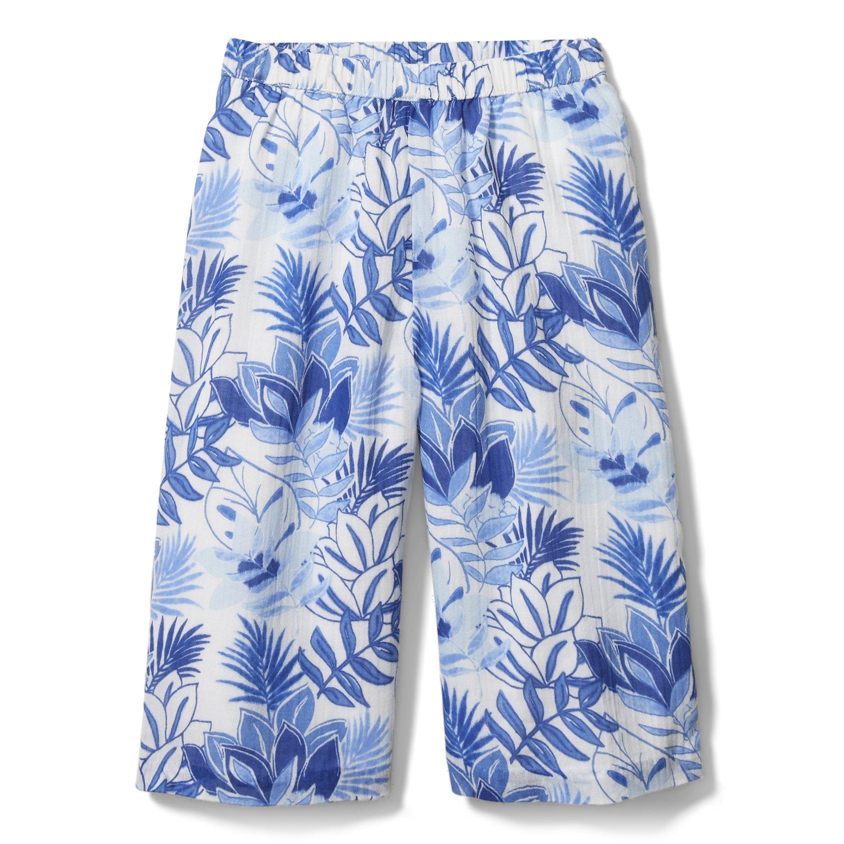Tropical Floral Wide Leg Pant image number 0