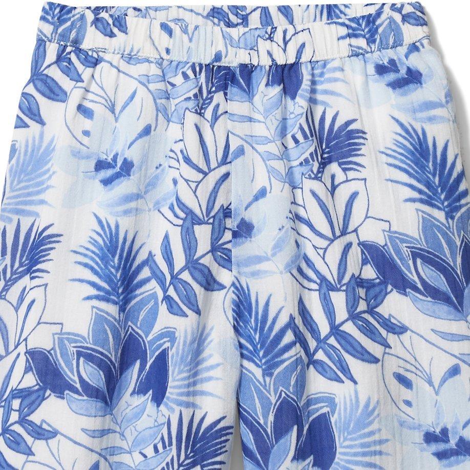 Tropical Floral Wide Leg Pant image number 1