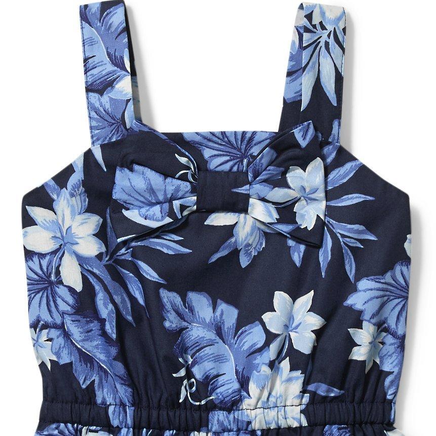 Tropical Floral Romper image number 1