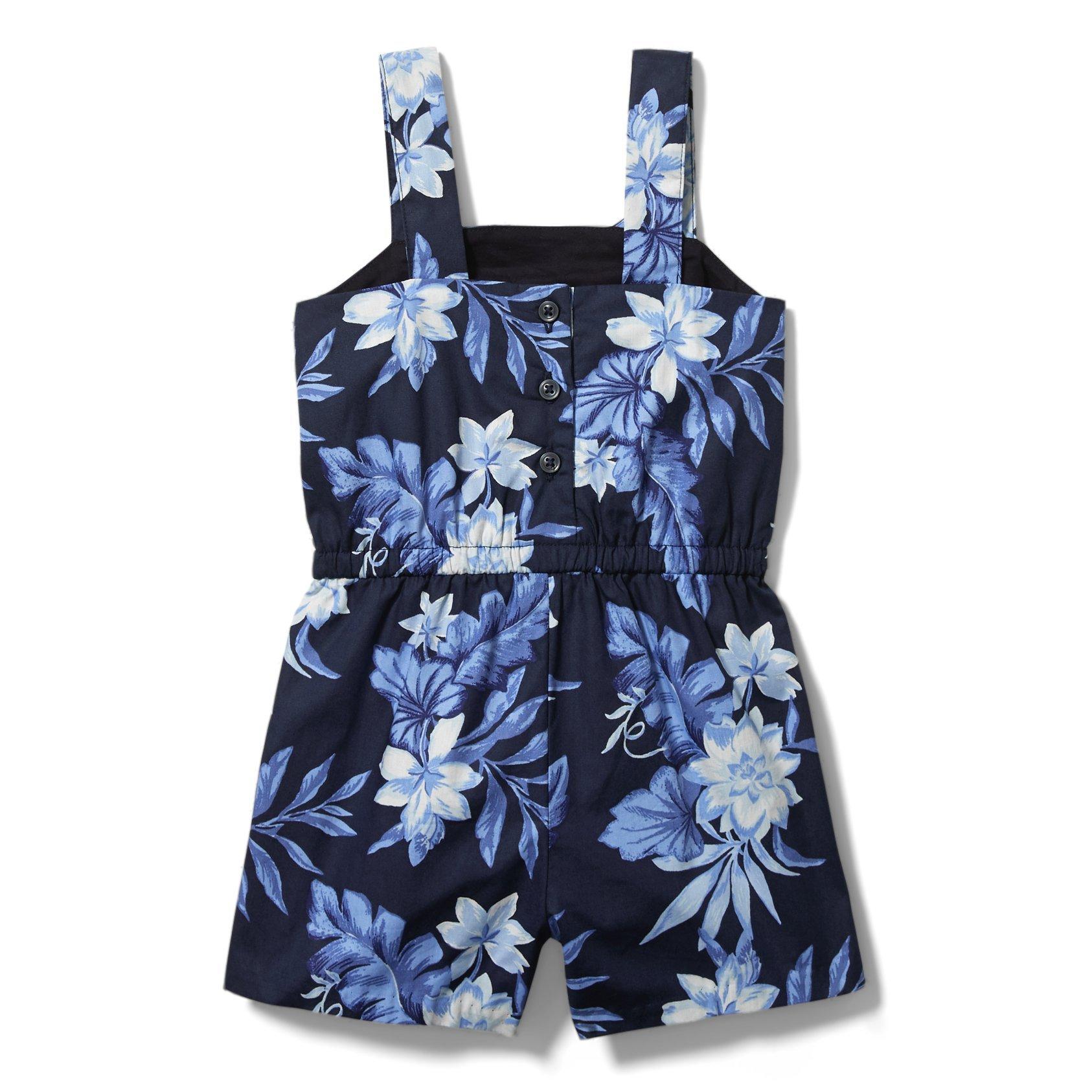 Tropical Floral Romper image number 2