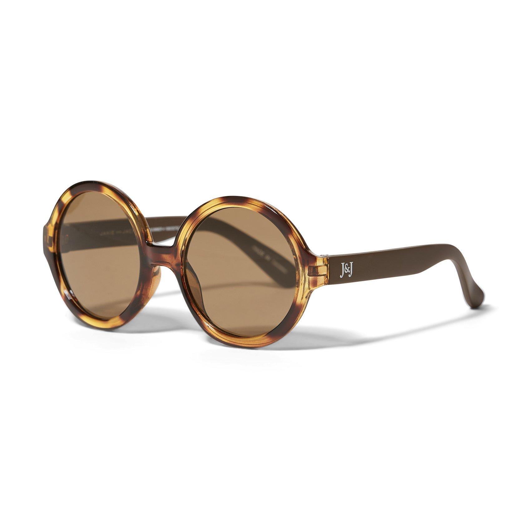 Round Tortoise Sunglasses image number 1