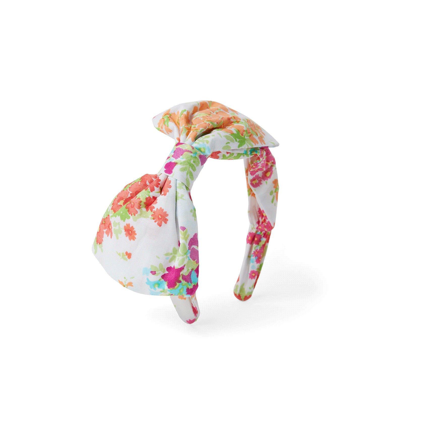 Floral Bow Headband image number 0