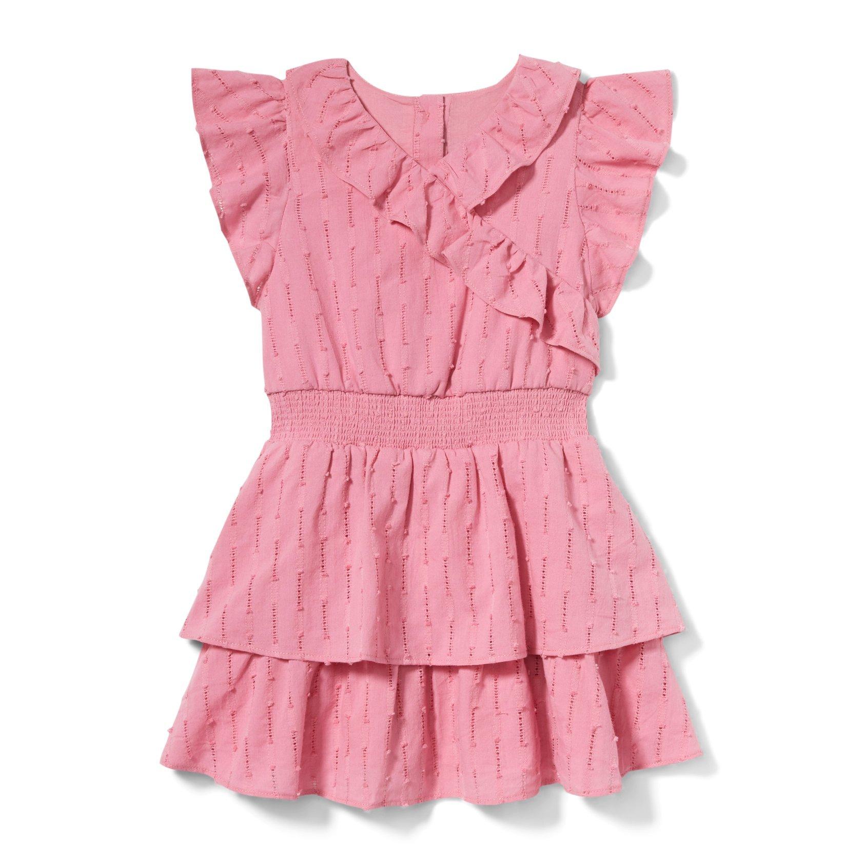 Textured Ruffle Dress image number 0