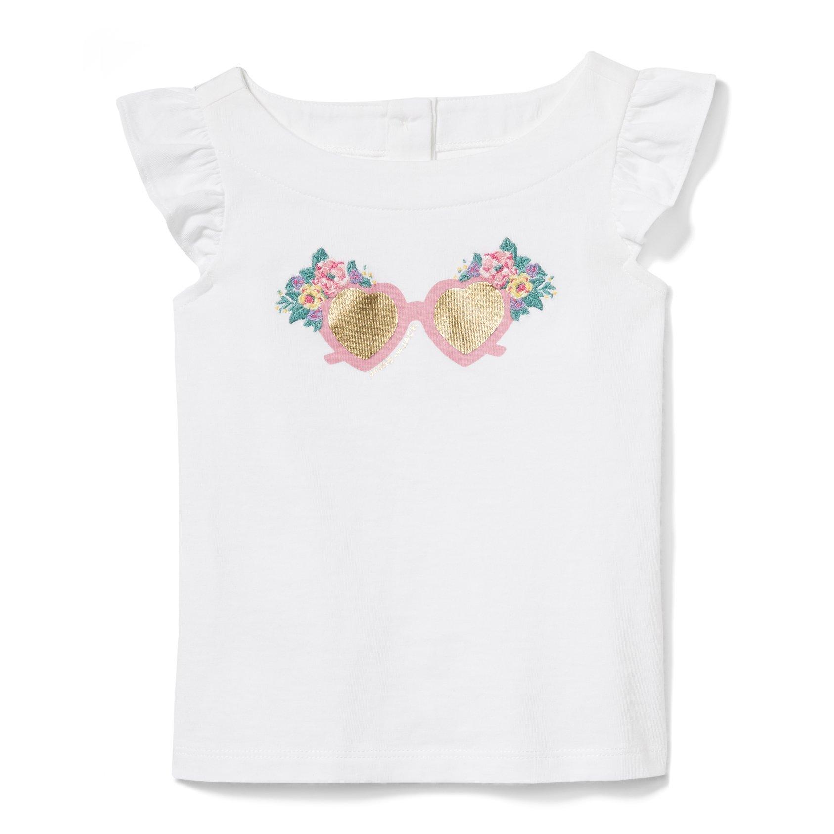 Flower Sunglasses Tee image number 0