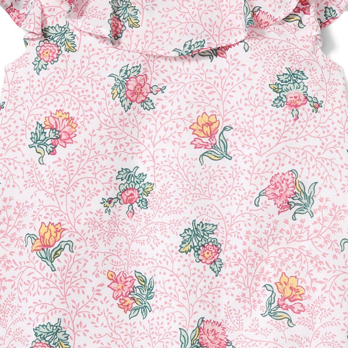 Floral Ruffle Top image number 1