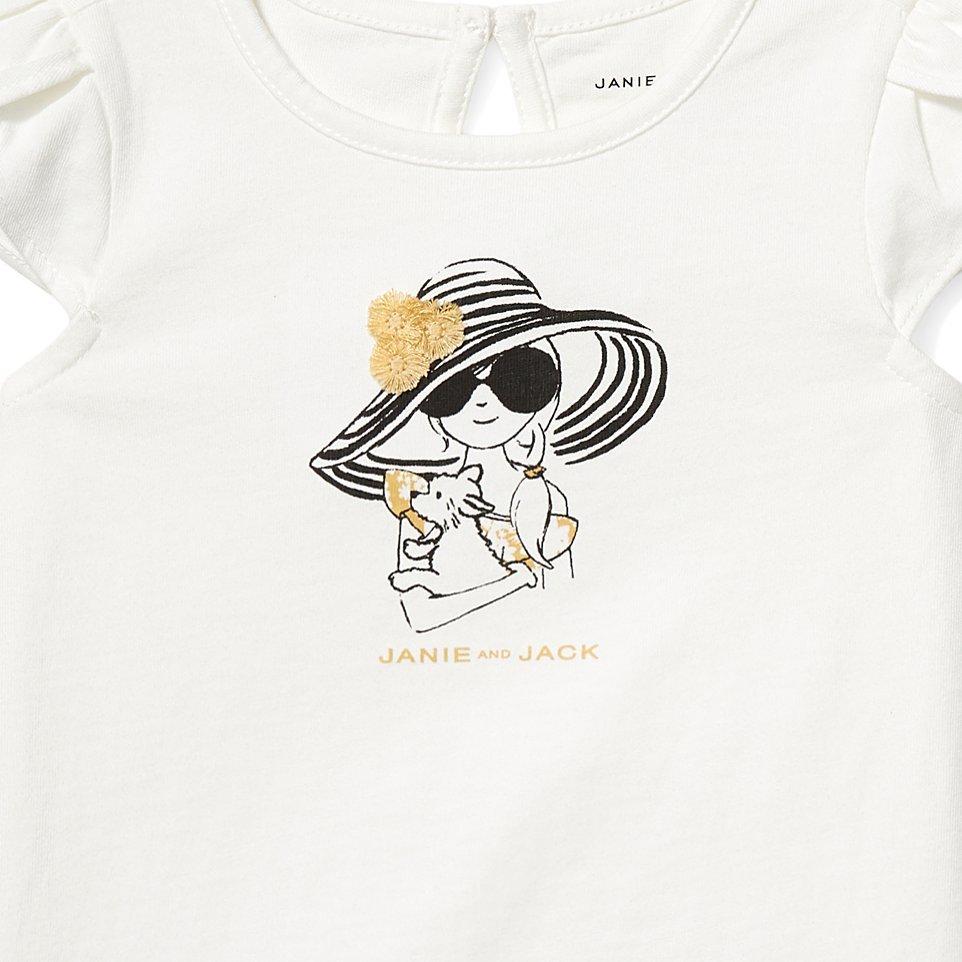 Sun Hat Girl Tee image number 1