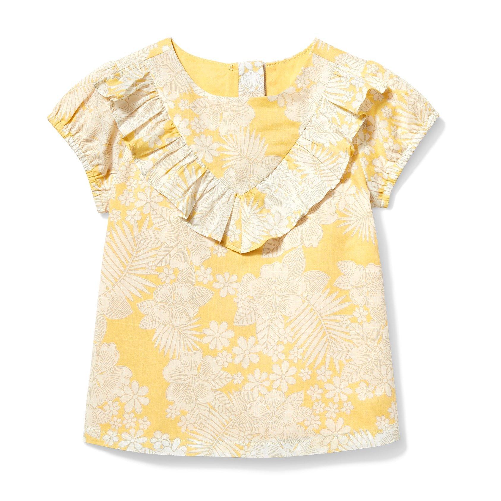 Floral Ruffle Top image number 0