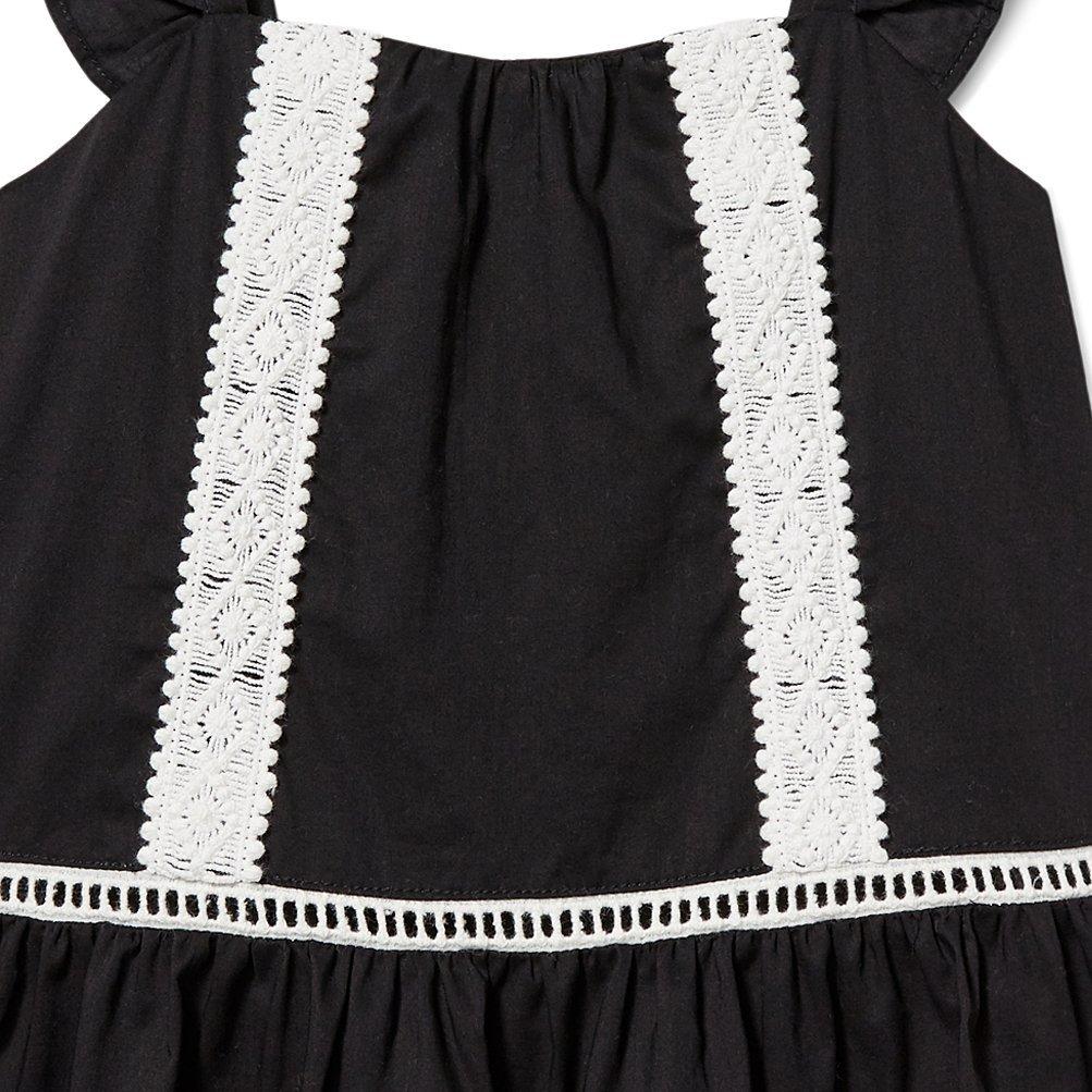 Peplum Crochet Trim Top image number 1