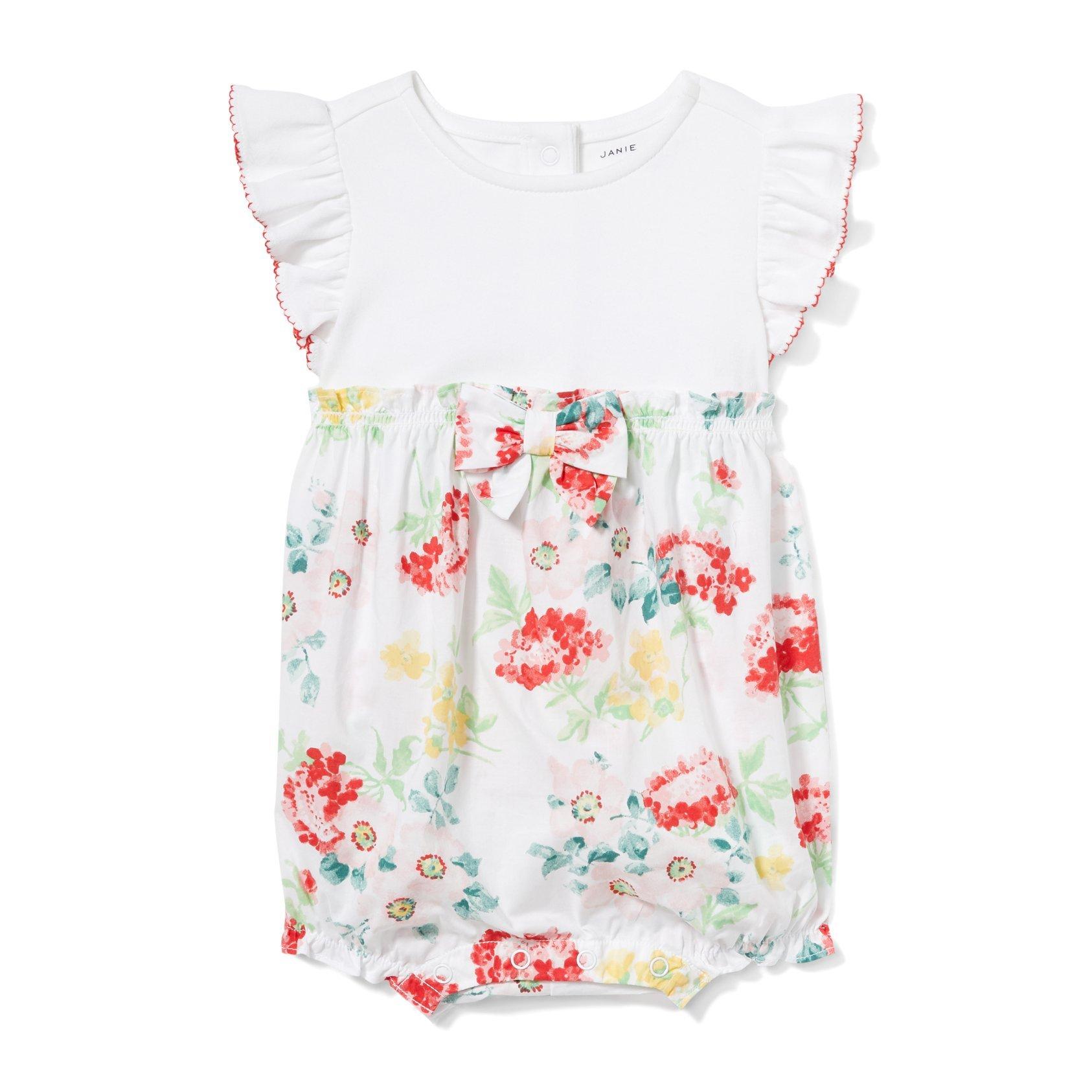 Baby Floral Romper image number 0