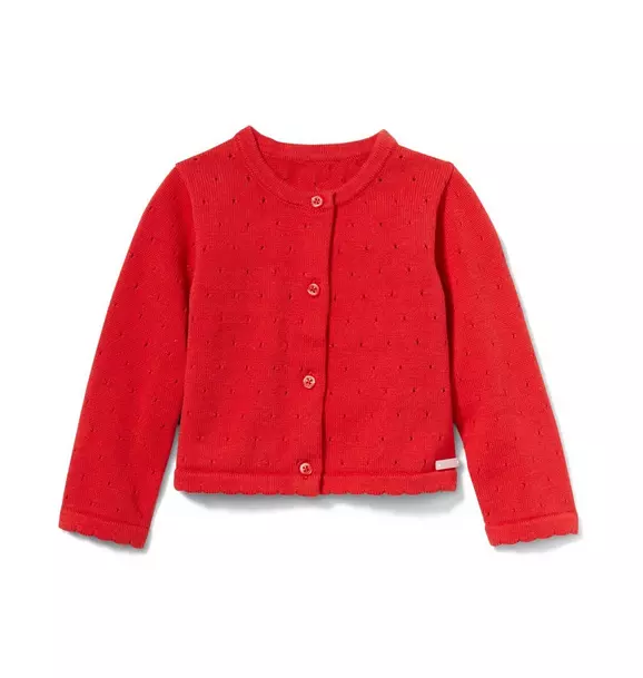 Baby Pointelle Cardigan  image number 0
