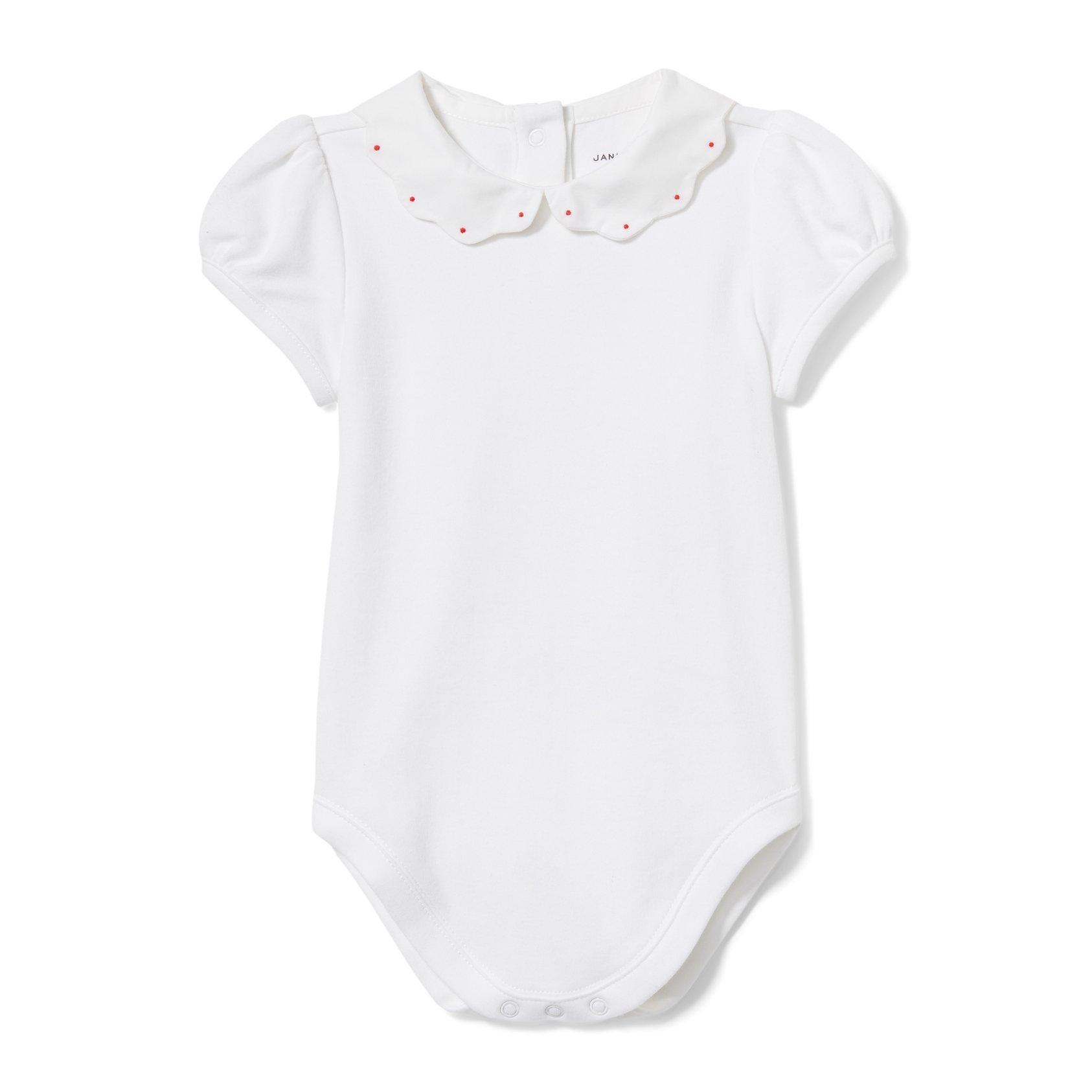 Baby 2-Piece Strawberry Button Romper Set image number 1