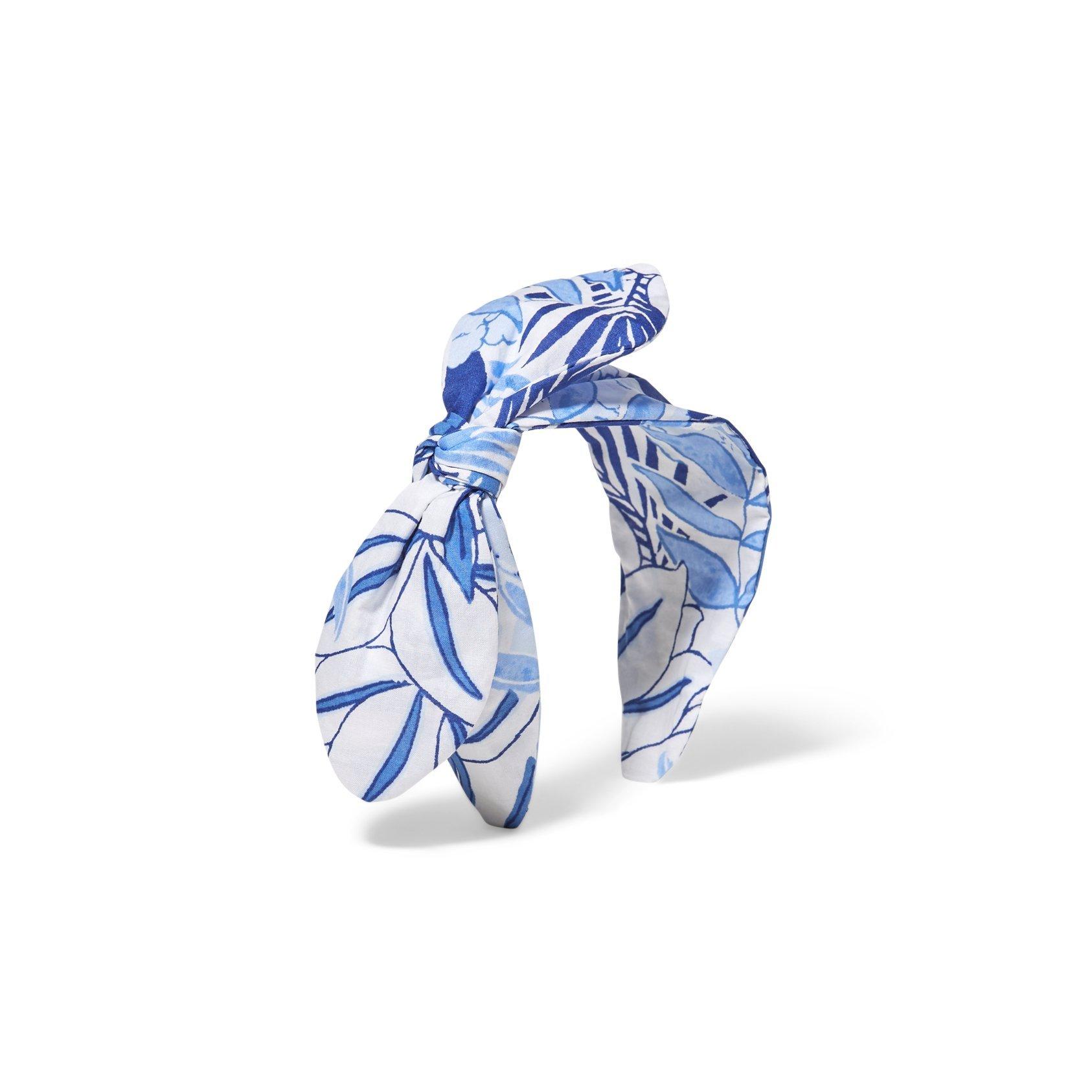 Tropical Floral Bow Headband image number 0
