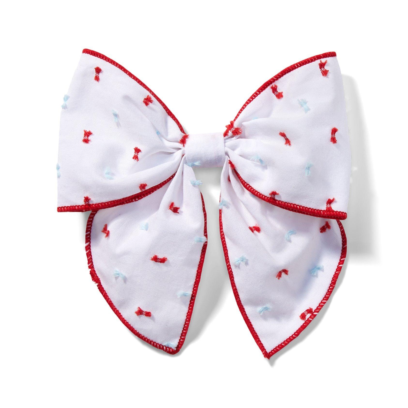 Clip Dot Bow Barrette image number 0