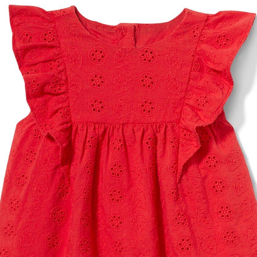 Baby Eyelet Strawberry Set image number 1