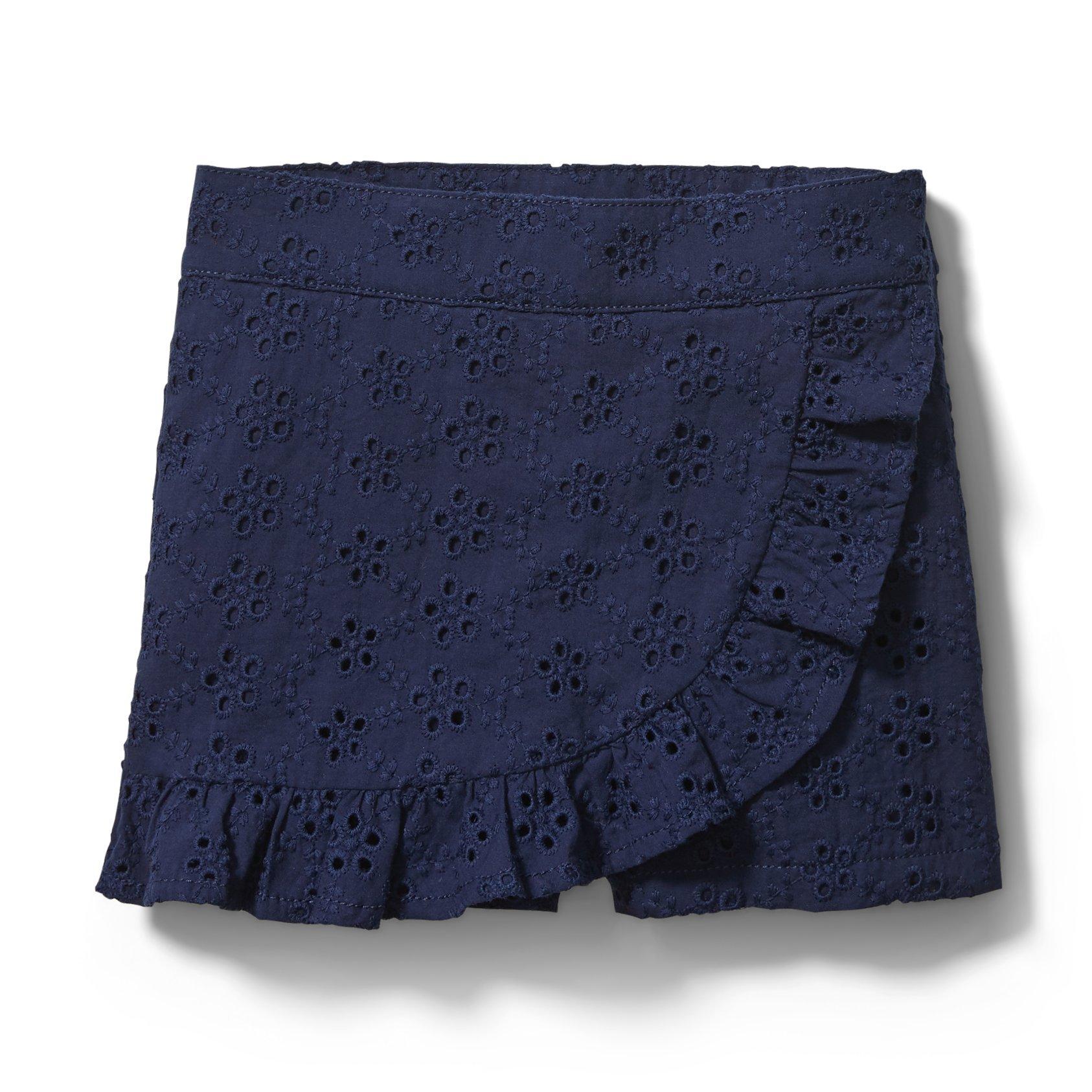 Eyelet Skort