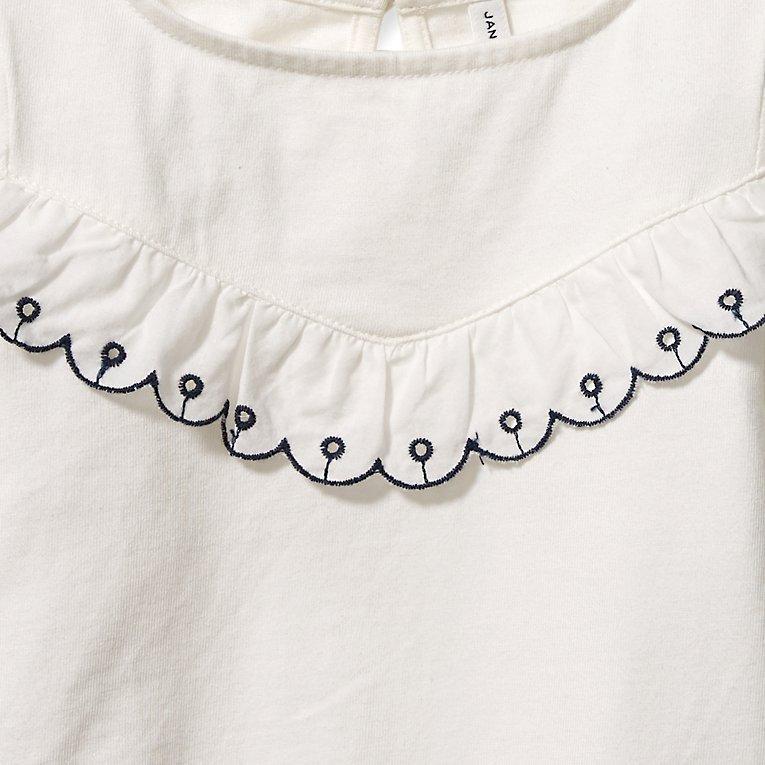 Eyelet Trim Top image number 1