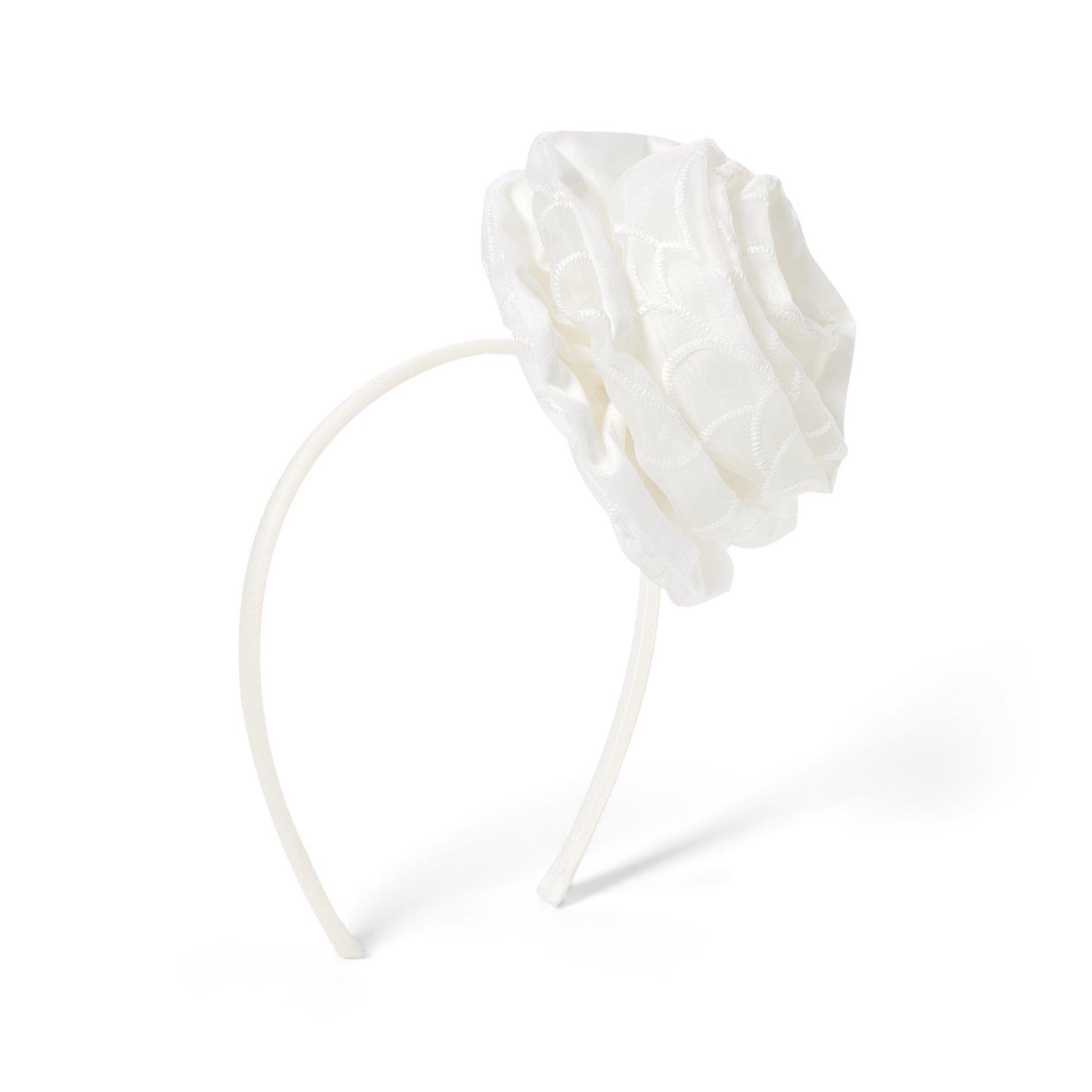 Organza Rosette Headband image number 0