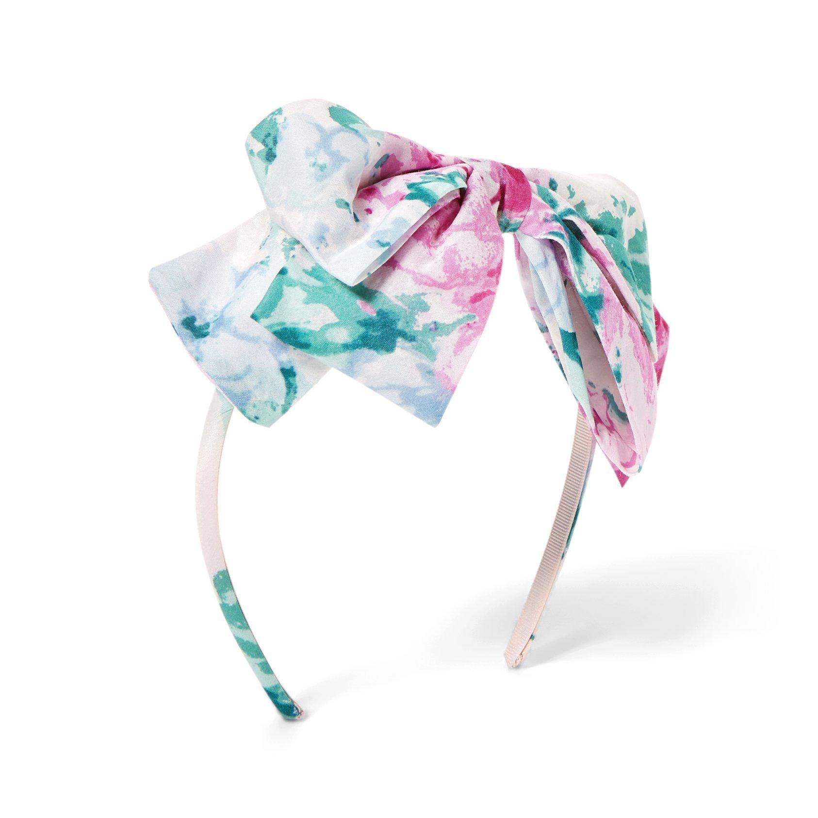 Floral Bow Headband image number 0