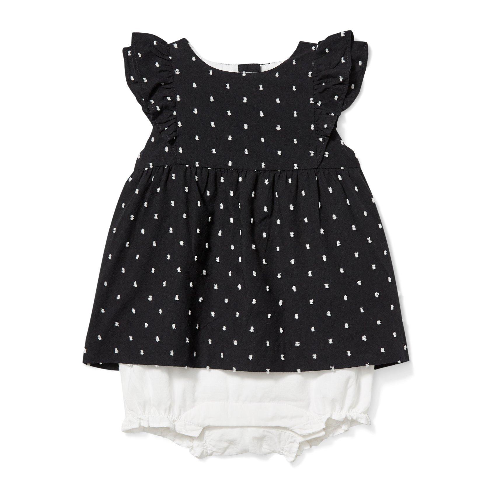 Baby Clip Dot Romper image number 0