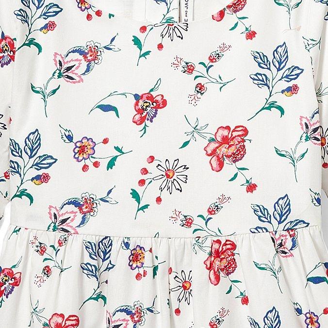 Floral Peplum Top image number 1