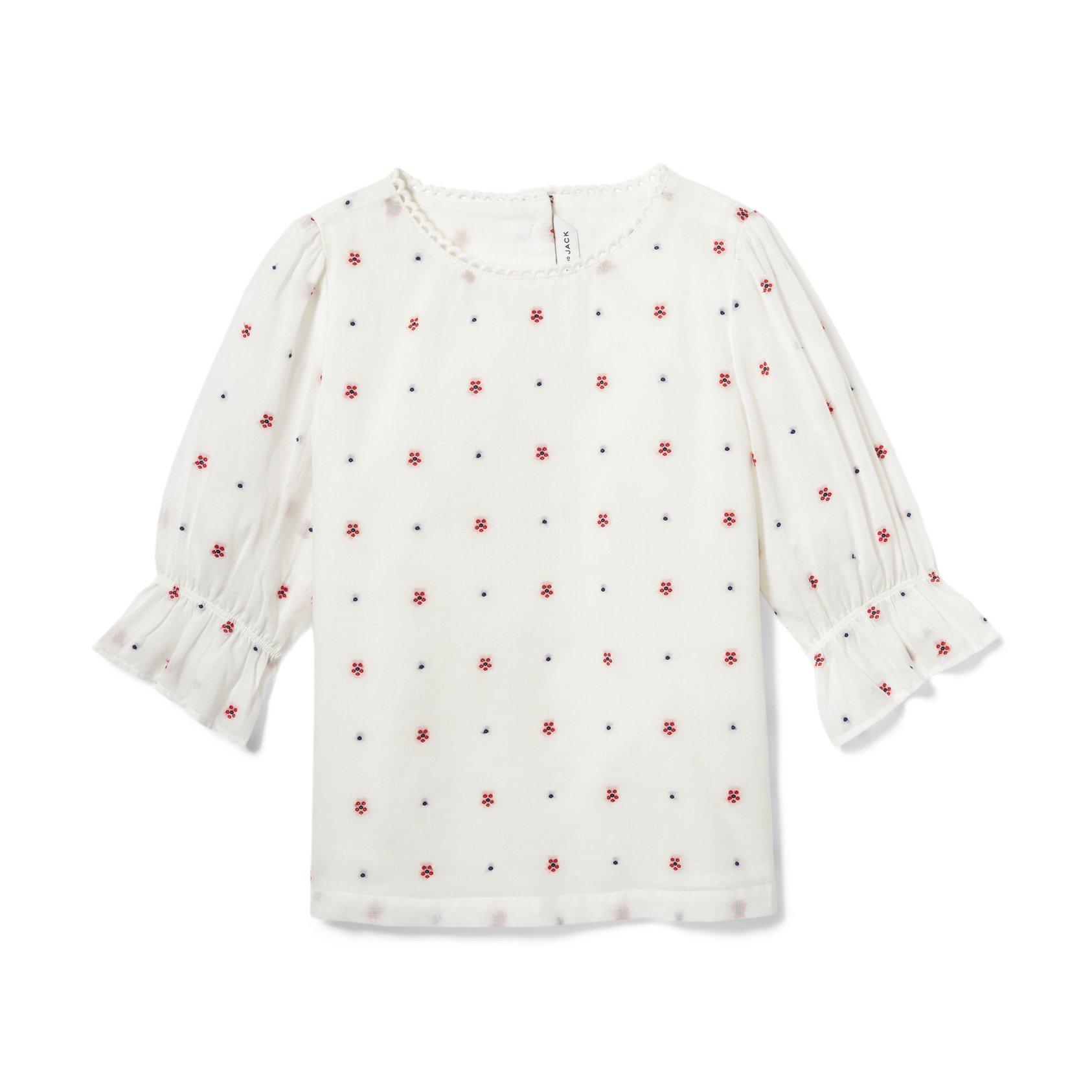 Floral Dot Top image number 0