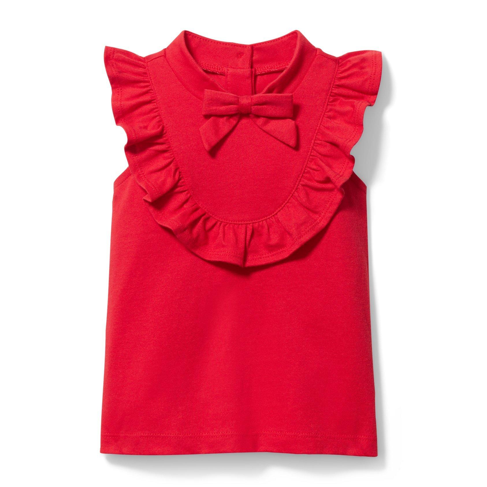 RUFFLE BOW TOP
