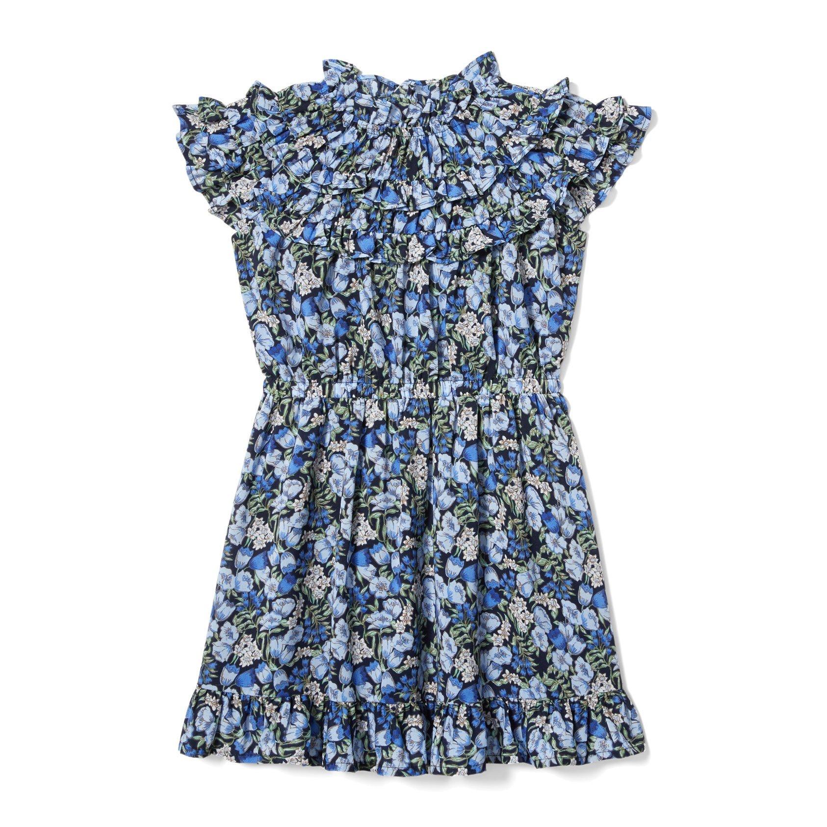 Merchant Marine Floral Floral Chiffon Dress by Janie and Jack