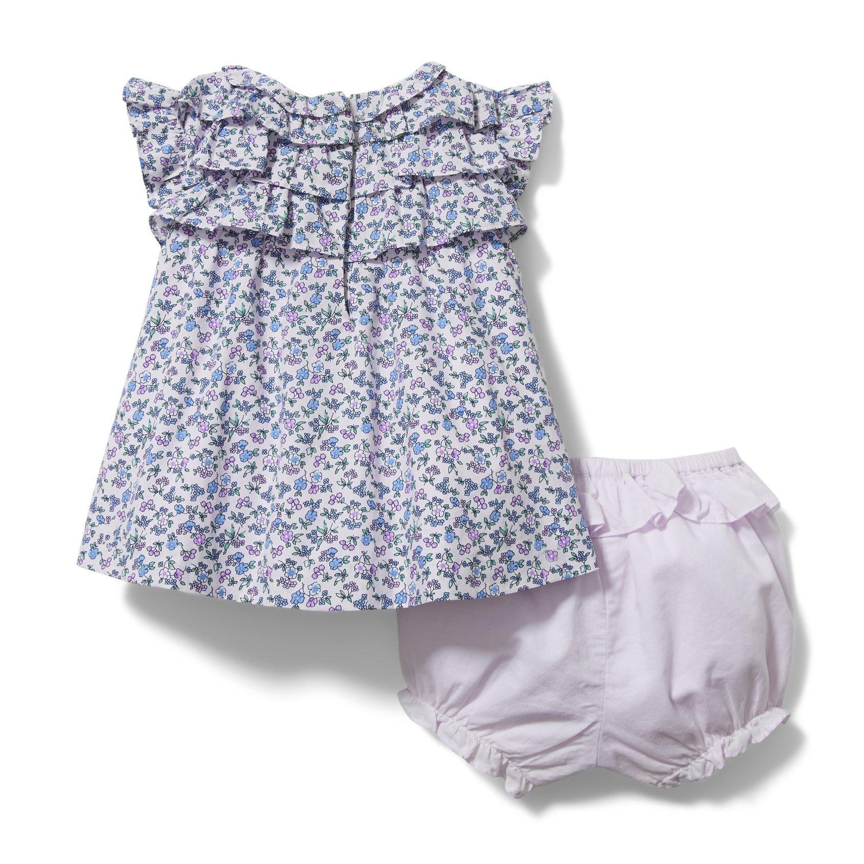 Baby Floral Ruffle Matching Set image number 2