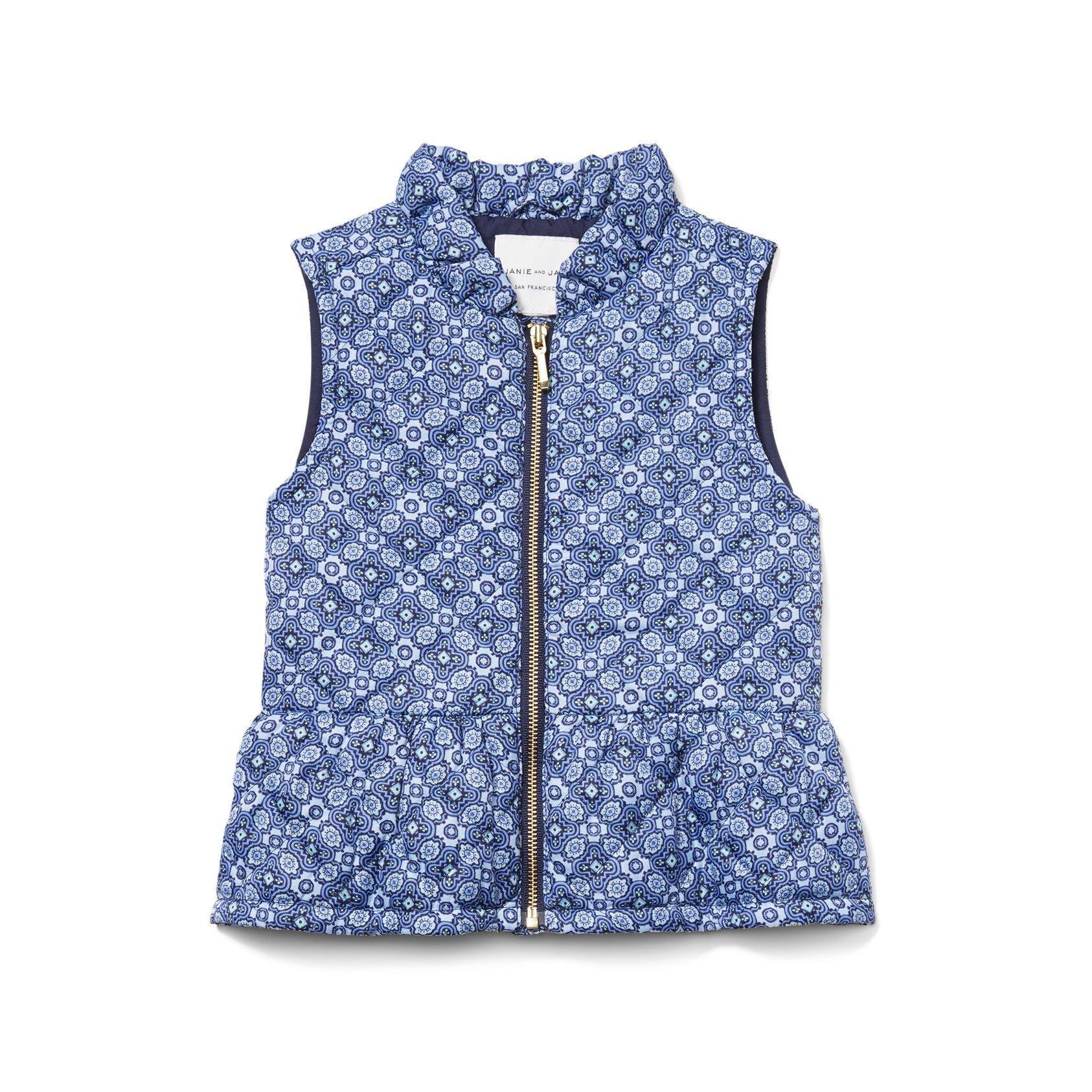 Geo Quilted Vest image number 0